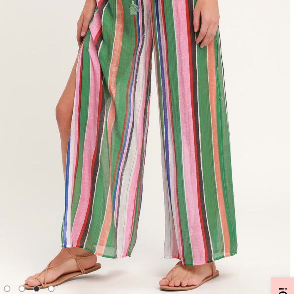 NWOT Lulu's Eternal Vacation Striped Cover-Up - Picture 3 of 6